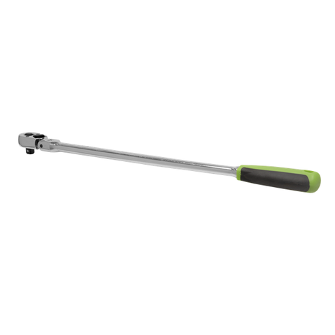 Extra-Long Flexi-Head Ratchet Wrench with Flip Reverse 3/8" Sq Drive Sealey Siegen