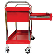 Heavy Duty 2-Level Trolley with Lockable Drawer Jefferson
